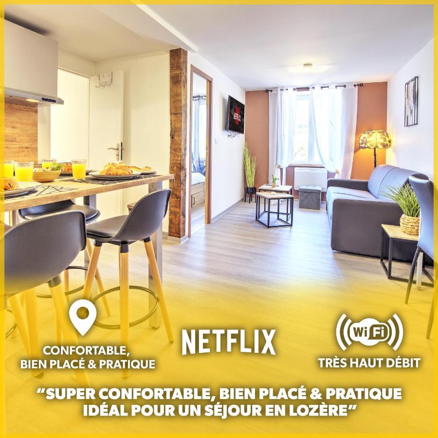 Appartement Le Sabot - Netflix/Wi-Fi Fibre/Terasse - 4 Pers à Banassac Extérieur photo